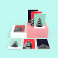 Architecture Christmas Cards Brutalism 6 Pack