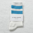 Blue Varsity Socks Le Bon Shoppe