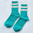 Green Varsity Socks Le Bon Shoppe