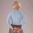 Light Blue Cropped Cardigan Emmy Design Dollydagger