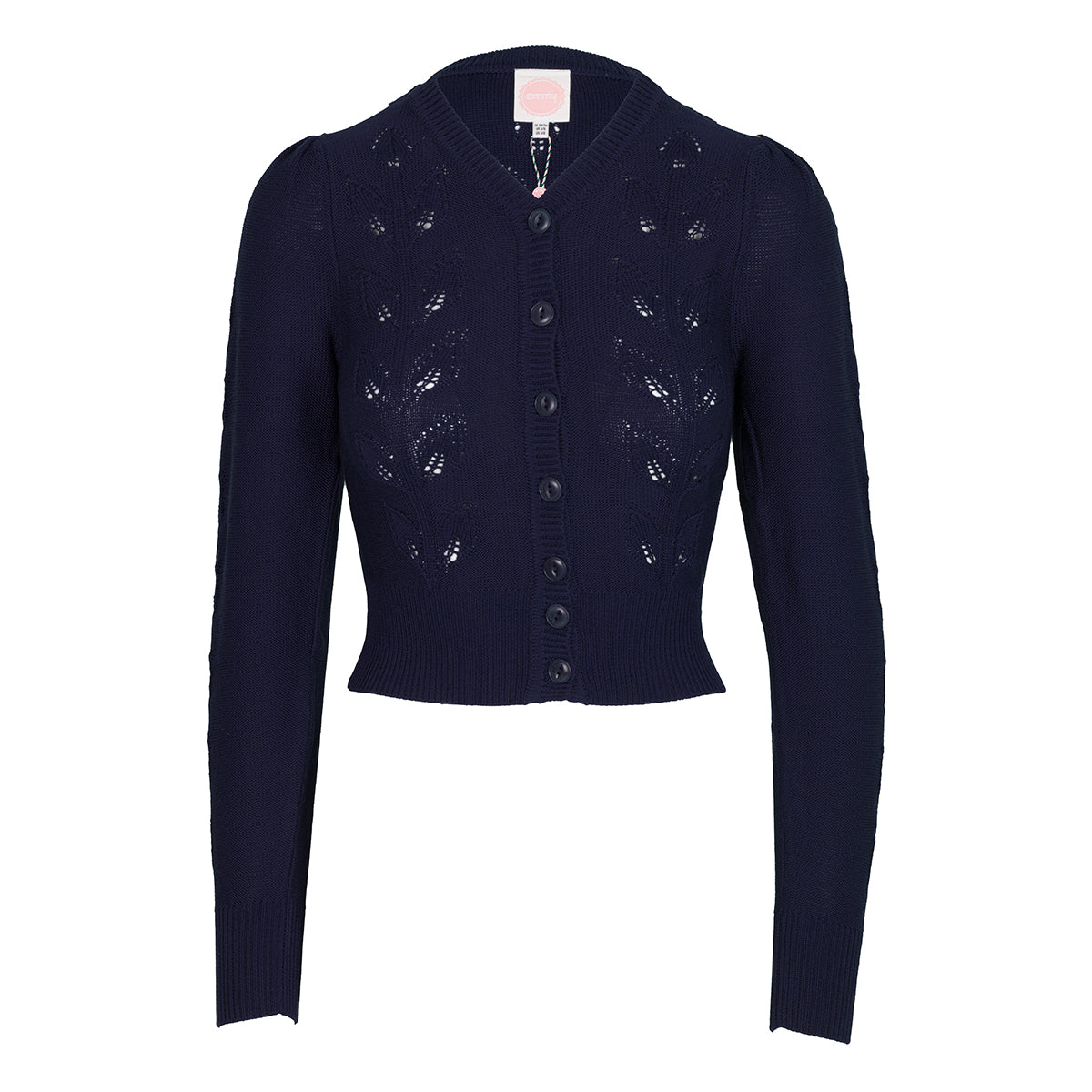 Navy Cropped Cardigan Dollydagger Emmy