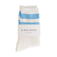 Varsity Crew Socks Blue Dollydagger Le Bon Shoppe