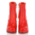 1960s Boots Red Swedish Hasbeens