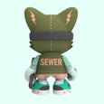 8 Inch Vinyl Art Toy Fashion Sewer Guggimon Superplastic