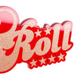 Acrylic Pop Art Dollydagger x Curly Mark Red Rock and Roll