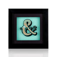 Dollydagger Curly Mark Mint Green Ampersan Shadow Box