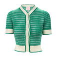 Emmy Design Emerald Green Summertime Blues Cardigan