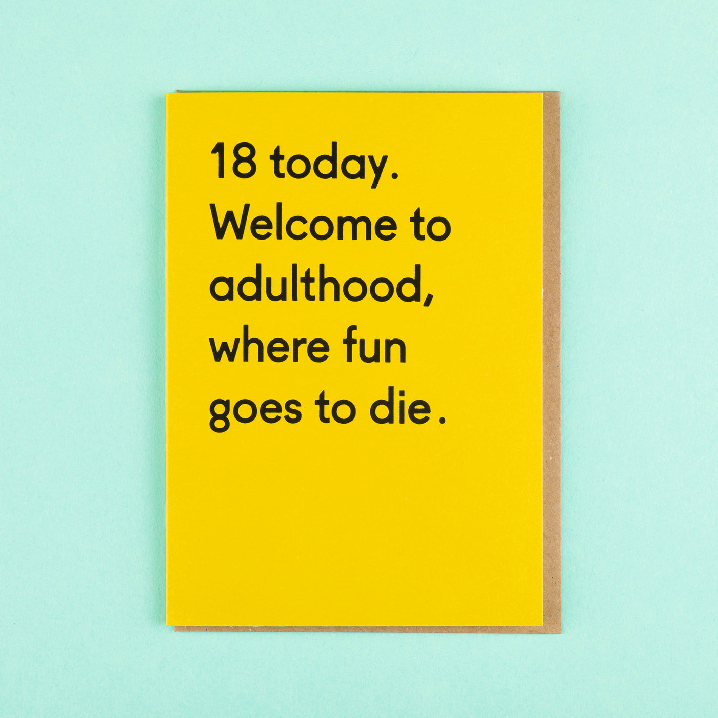 Funny 18th Birthday Card Ohh Deer