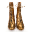 Gold Ankle Boots Miss L Fire Frida