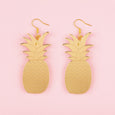 Gold Pineapple Earrings