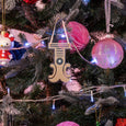 Letter I Christmas Ornament