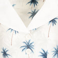 Jackie 1950s Palm Print Dress Dollydagger