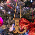Letter L Christmas Decoration Dollydagger Curly Mark