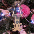 Letter I Christmas Ornament