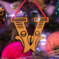 Letter V Ornament Curly Mark Dollydagger