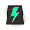 mint green lightning bolt mirror rollerama