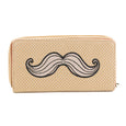 Moustache Wallet Kate Garey