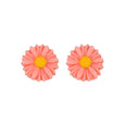 Pink Daisy Earrings Dollydagger