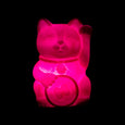 Pink Lucky Cat Light Mustard