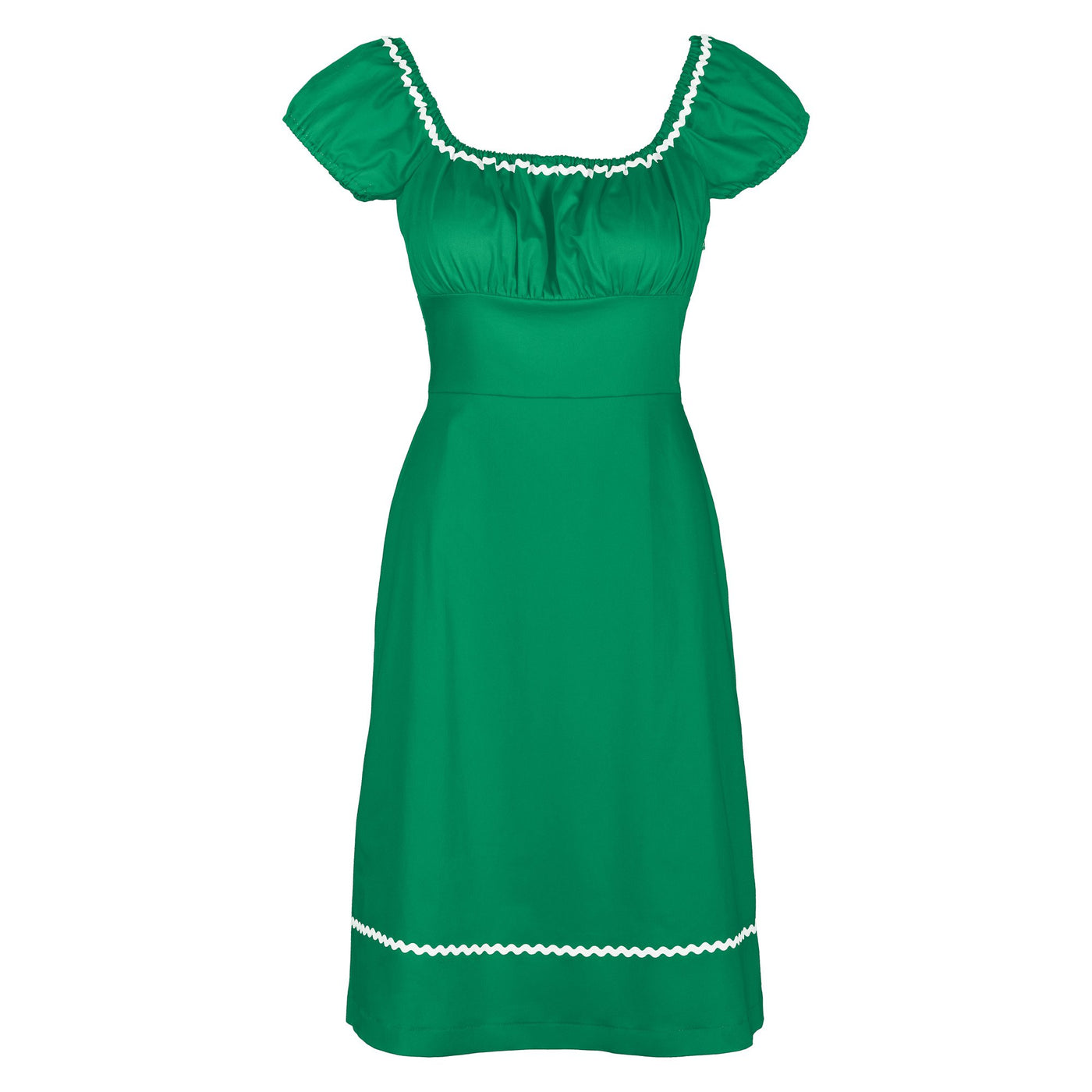 Dollydagger Polly Green Ric Rac Dress