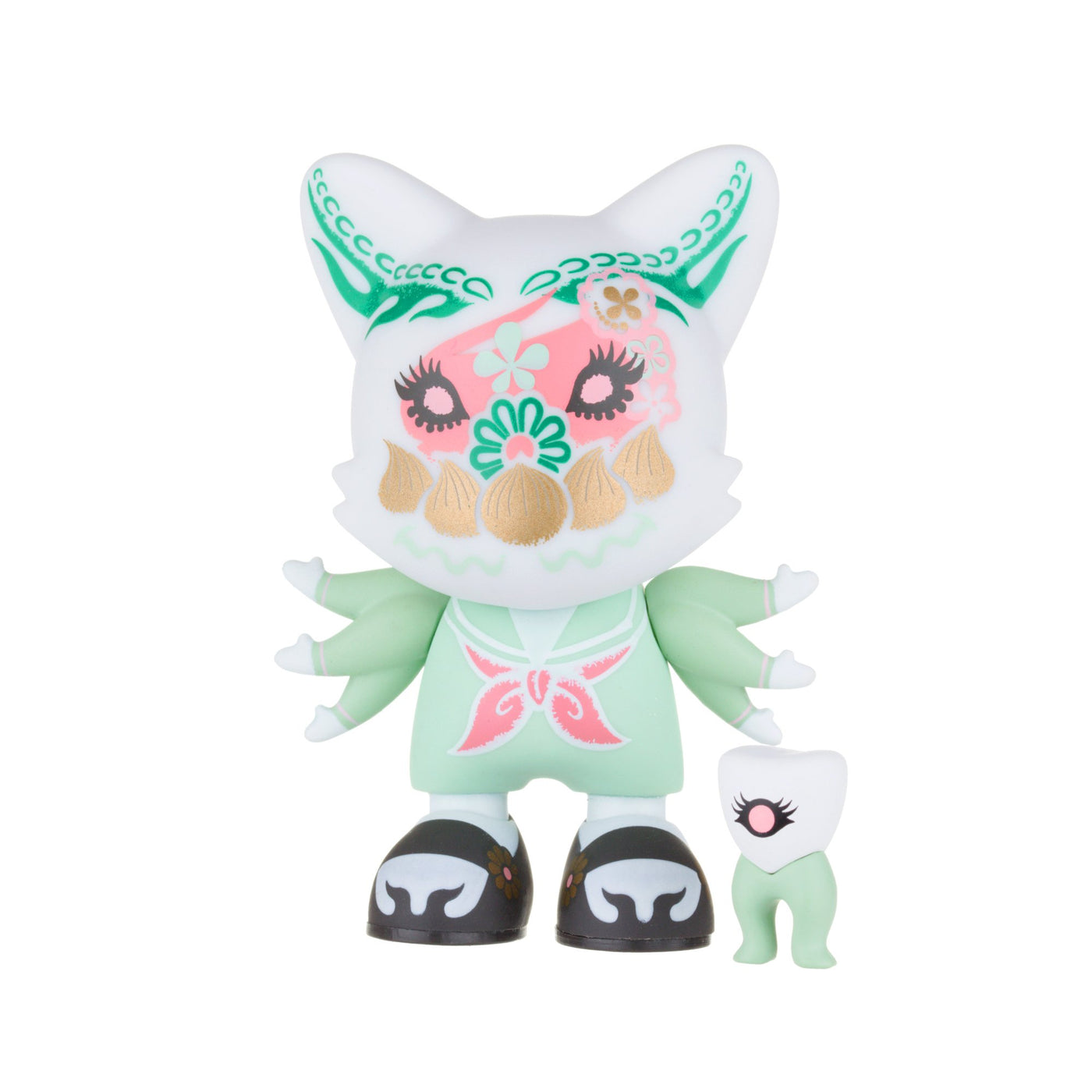 Rare White Lotus Janky by Junko Mizuno for Super Plastic