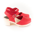 Red Clog Shoes by Lotta from Stockholm at Dollydagger