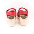 Red Covered Toe Clogs by Lotta from Stockholm at Dollydagger