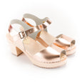Rose Gold Stylish Clogs by Lotta from Stockholm at Dollydagger