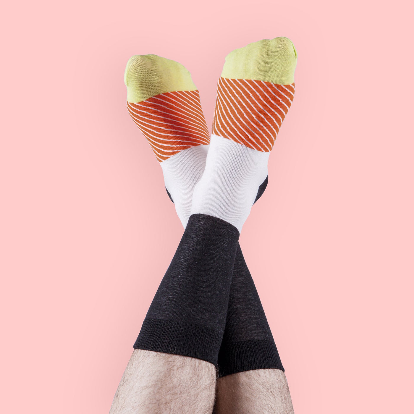 Salmon Maki Roll Socks DOIY