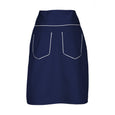 Suzy Navy Blue A-Line Skirt
