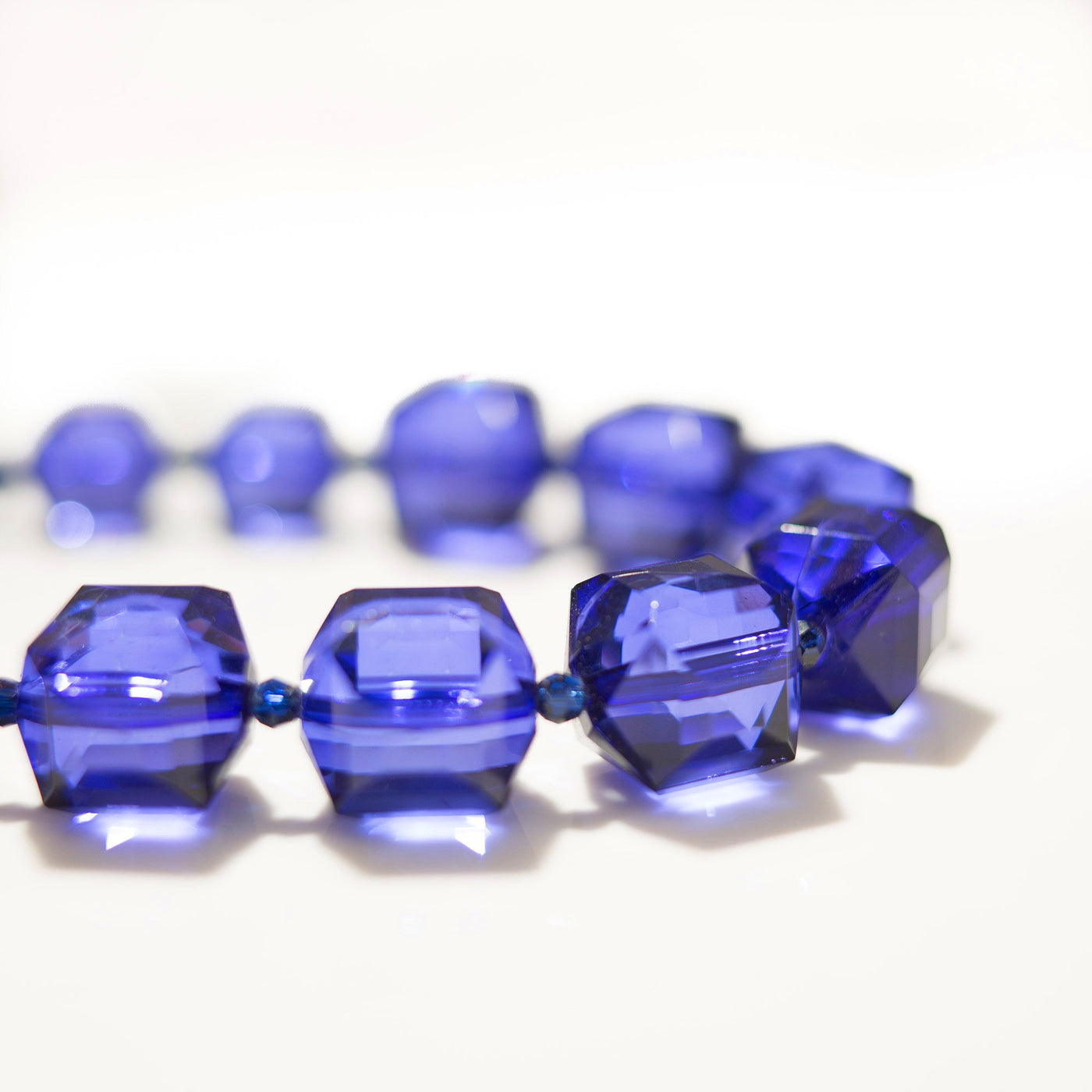 Tarina Tarantino Royal Blue Lucite Choker