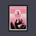 Telegramme Yes Way Rose Limited Edition A2 Screen Print