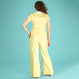 Yellow Cotton Trousers Ship Mate Slacks Emmy Design