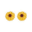 Yellow Daisy Earrings Dollydagger