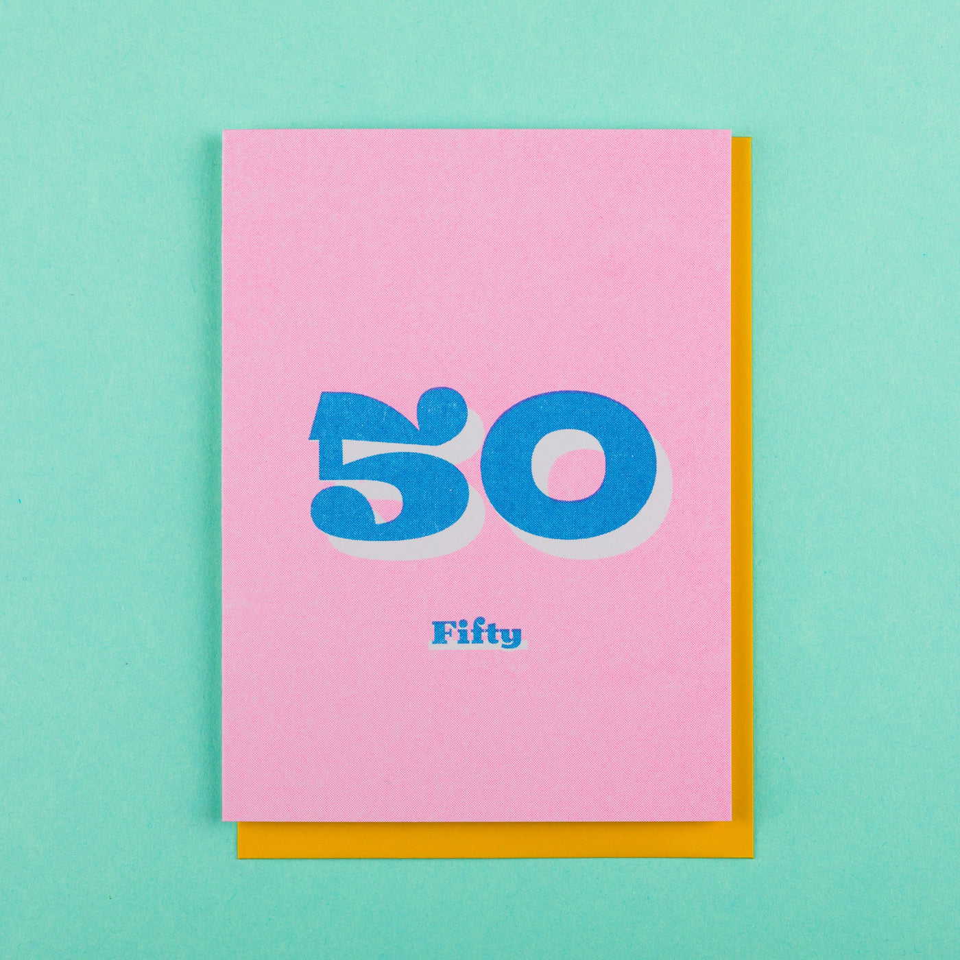 50th Birthday Card