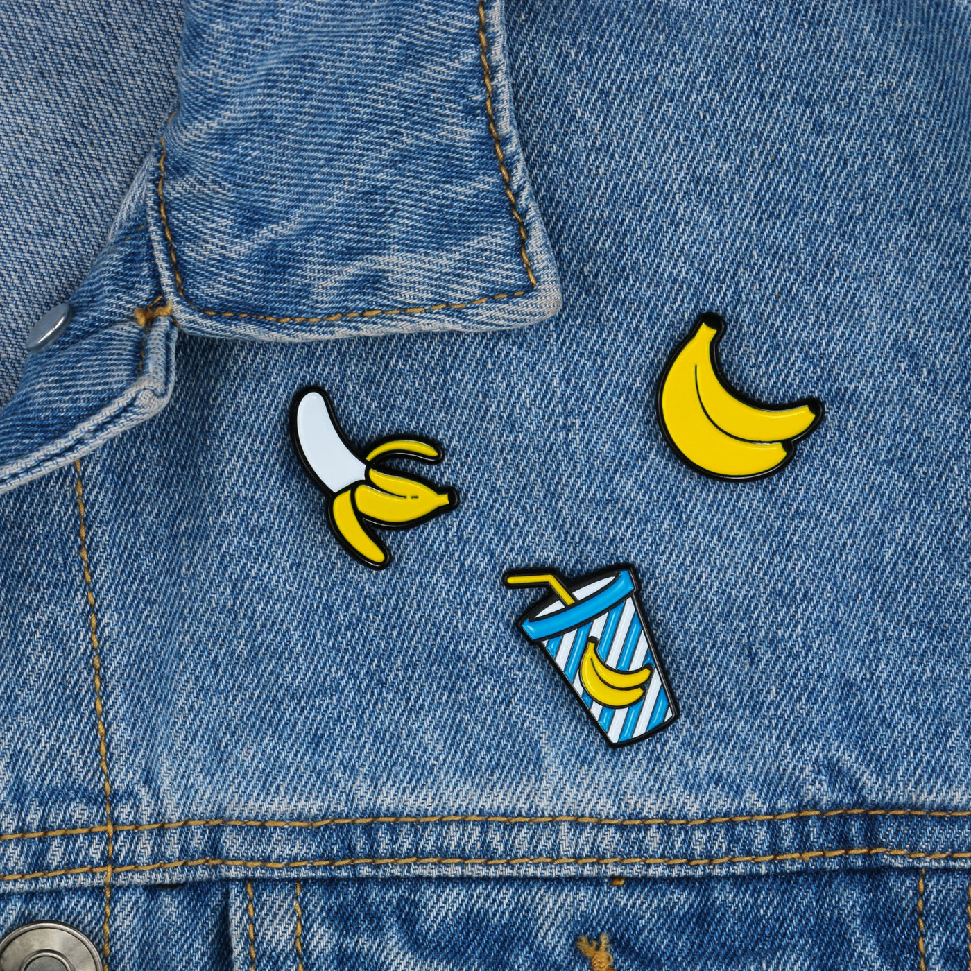 Banana Pin Badges