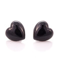 Black Heart Earrings