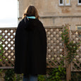 Black Hooded Cape Dollydagger Florence Back