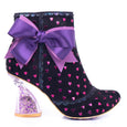 Black Irregular Choice Boots Outta Time