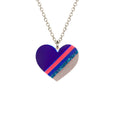 Blue Heart Necklace Close Up Dollydagger Rollerama