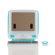 Bondi Blue iBot G3 Retro Computer Toy ClassicBot