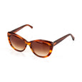 Makena Brown Cat Eye Sunglasses