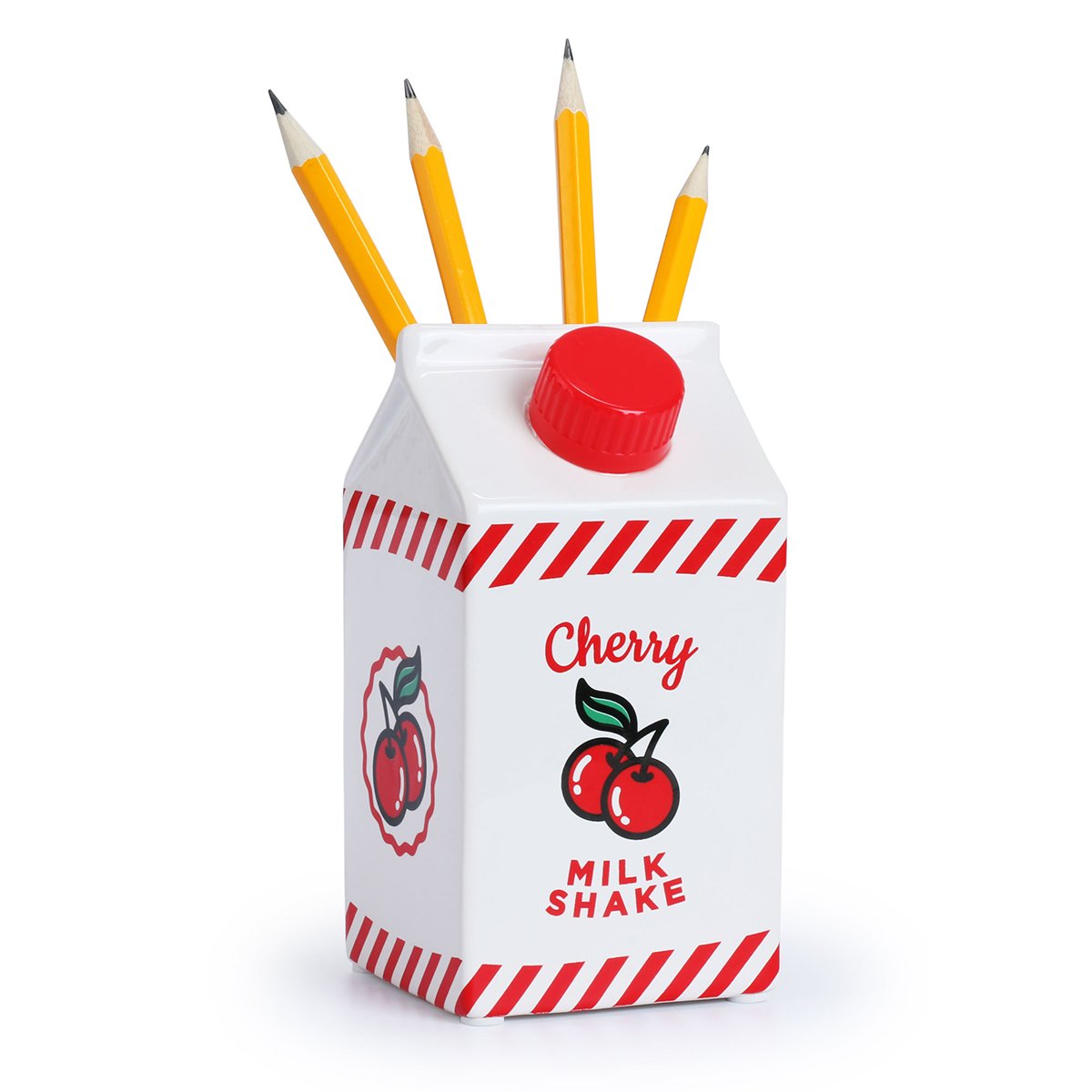 Cherry Milkshake Pen Pot