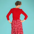 Cropped Cardigan Red Delight Daytime by Emmy
