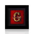 Custom Shadow Box Dollydagger x Curly Mark Circus Letter Red G