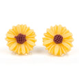 Yellow Daisy Earrings