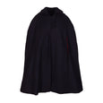 Florence Full Length Navy Wool Cape