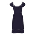 Dollydagger Polly Navy Cotton Dress