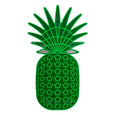 Dollydagger x Curly Mark Perspex Pineapple Wall Decoration