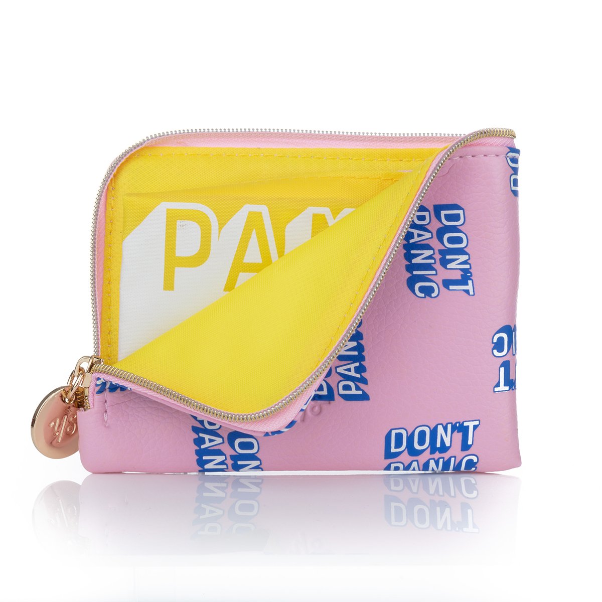 Don't Panic Coin Purse Yes Studio
